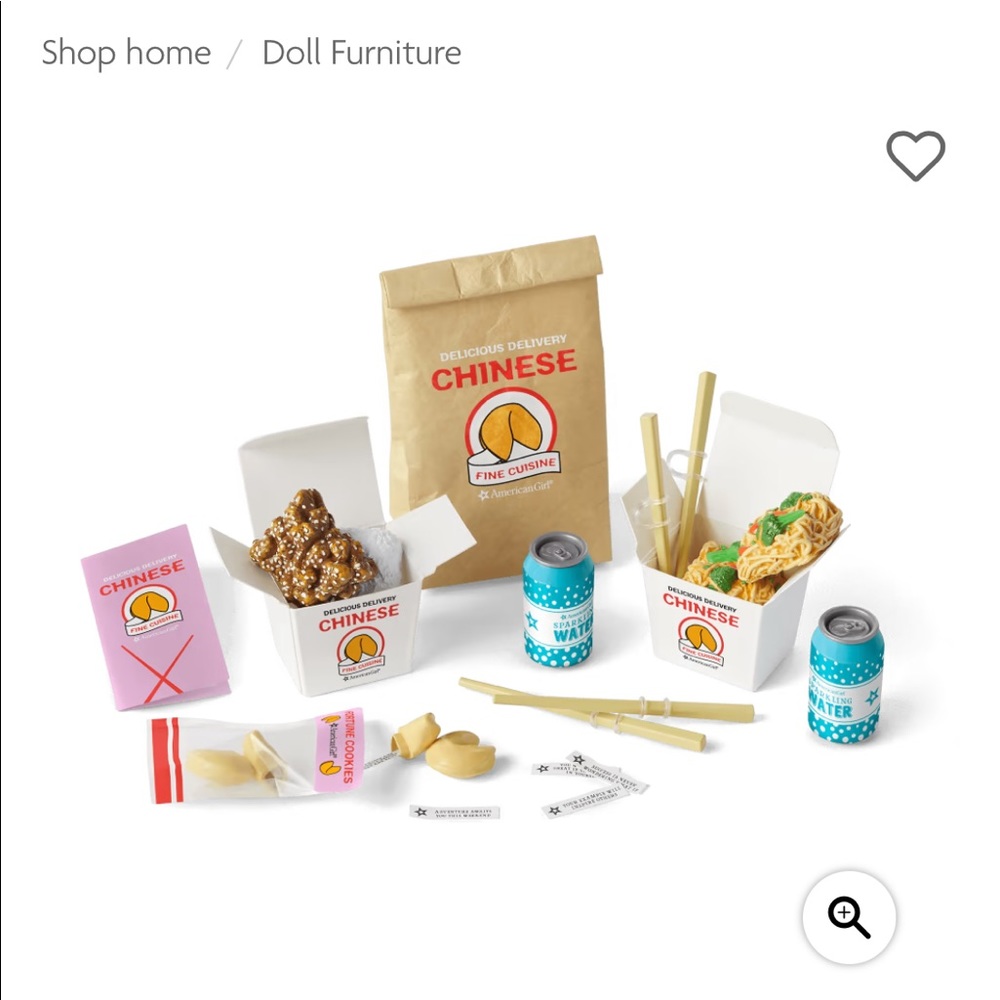 American Girl: Chinese Takeout Set